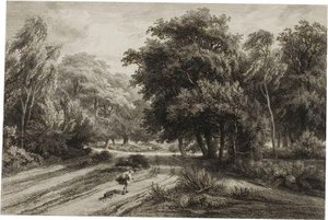 The Eagle's Nest In The Forest Of Fontainebleau 1 — Charles-françois Daubigny, Barbizon School