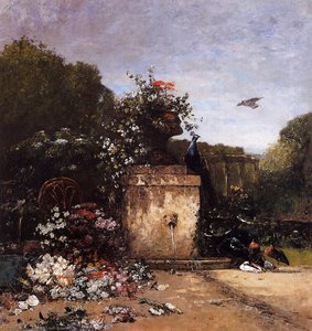 The Garden — Eugène Louis Boudin