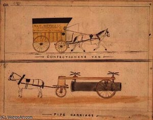 Confectioner's Van and the Pipe Carriages