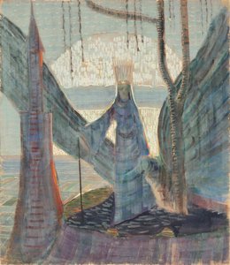 Fairy Tale. Painting Iii From Triptych — 미칼로유스 콘스탄티나스 치울리오니스, Symbolism