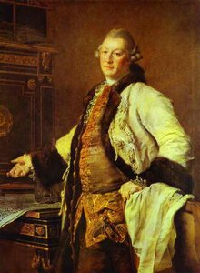 Portrait Of Alexander Kokorino — Dmitry Grigoryevich Levitsky, Neoclassicism