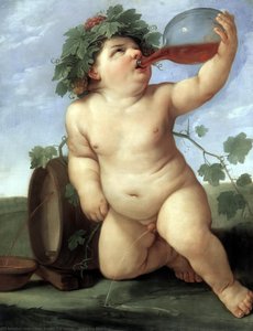 Drinking Bacchus — Guido Reni, Baroque Classicism