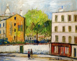 Street In Montmartre — モリス・ウトリロ, Post-impressionism