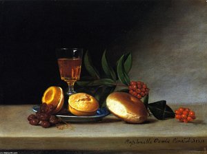 Still Life With Wine Glass — Raphaelle Peale