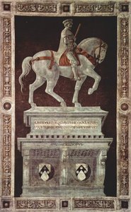 Equestrian Monument Of Sir John Hawkwood — პაოლო უჩელო, Early Renaissance