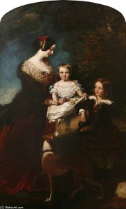 Caroline, 3rd Countess Of Mount Edgcumbe — James Sant