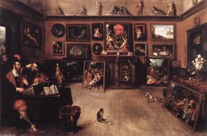 An Antique Dealer's Gallery — Frans Francken Mlajši