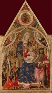 Madonna And Child With Saints — Biagio D'antonio Da Firenze, Renaissance