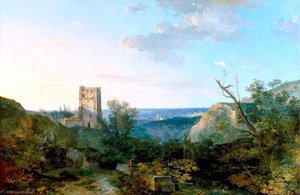 Italian Landscape — Йоан Баррет Старши