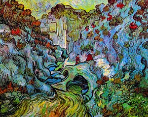 Les Peiroulets Ravine — Vincent Willem Van Gogh, Post-impressionism