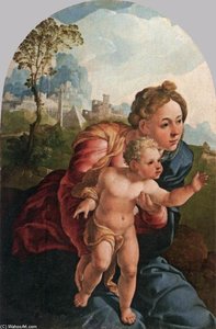Virgin And Child — Jan Van Scorel
