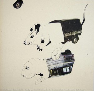 The Czyżyny District Declares War On Wrecks And Rats, From The Series: Daily News — Barbara Bańda, Pop Art
