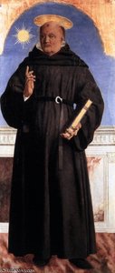St Nicholas Of Tolentino — Piero Della Francesca, Early Renaissance