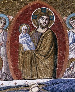 Dormition of the Virgin (detail)