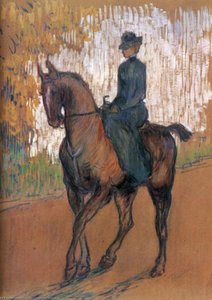 Amazone — Comte Henri Marie Raymond De Toulouse-lautrec-monfa, Post-impressionist Realism