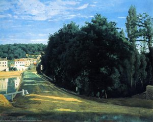 Ville D'avray - The Chemin De Corot — Kamij Korot, French Landscape Painting