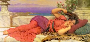 Noonday Rest — R.b.a John William Godward