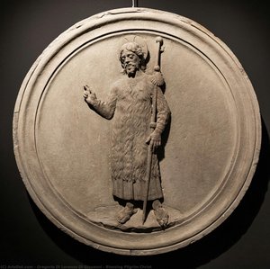 Blessing Pilgrim Christ — Gregorio Di Lorenzo Di Giovanni, Renaissance Humanism