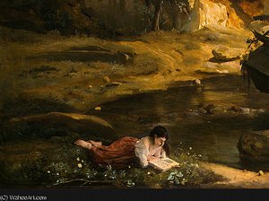 Forest Of Fontainebleau (detail - ) — Jean-baptiste-camille Corot, Impressionism