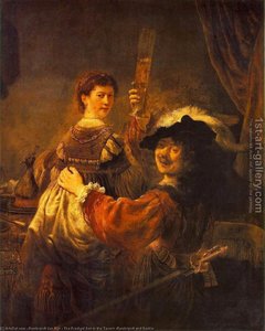 The Prodigal Son In The Tavern (rembrandt And Saskia) — Rembrandt, Baroque