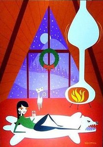 Christmas Unttitled — Josh Agle (shag)