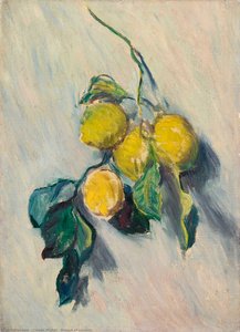 Branch Of Lemons — Claude Monet, Impressionism