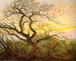 Untitled (4372) — Caspar David Friedrich, Romantic Landscape Painting