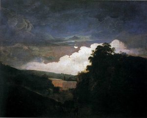 Arkwright's Cotton Mills By Night — Joseph Wright Of Derby