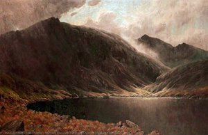 Showers over Low Water, Old Man, Coniston, Cumbria