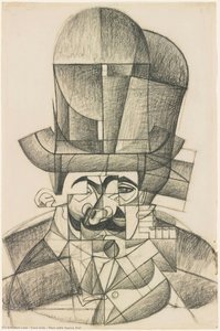 Man With Opera Hat — Juan Gris