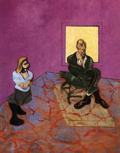 Uomo E Bambino, 1963 — Francis Bacon
