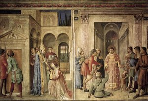 Scenes On The North Wall — Fra Angelico, Early Renaissance