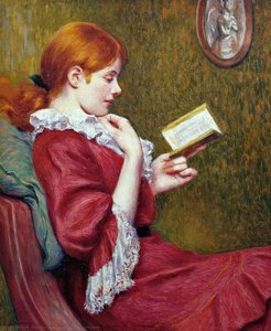 The Good Book — Zandomeneghi, Impressionism