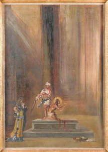Décollation De Saint Jean Baptiste — Γουσταβός Μωρό, Symbolist Painting