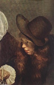 The Glass Of Lemonade (detail) — Gerard Ter Borch, Baroque Drama