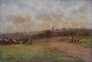 Looking Towards Hampstead From Parliament Hill Fields — Robert Finlay Mcintyre