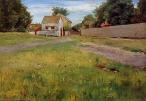 Brooklyn Landscape — William Merritt Chase, Impressionism