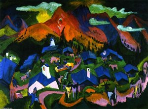 Rückkehr Der Tiere — Ernst Ludwig Kirchner, German Expressionism