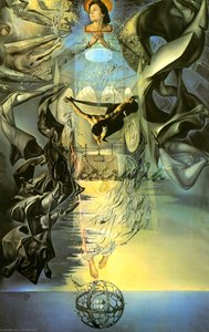 Asummpta Corpuscularia Lapislazulina, 1952 — Salvador Dalí, Surrealismus