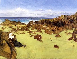 La Costa Della Bretagna (anche Conosciuta Come Solo Con L'onda) — James Abbott Mcneill Whistler, Realismo