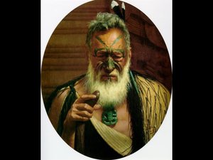 Tikitere Mihi. A Chieftain Of The Ngatiuenuku — Charles Frederick Goldie, Contemporary Realism