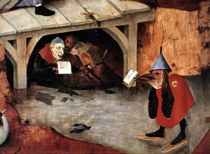Triptych Of Temptation Of St Anthony (detail) (37) — ヨルハナムス・ボッシュ, Early Netherlandish Art Movement