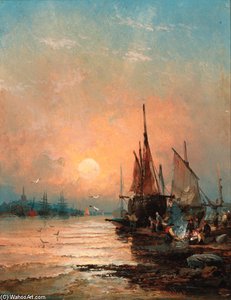 Dusk On The River