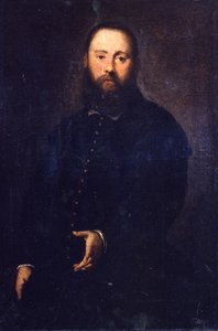 Portrait Of Agostino Doria — Tintoretas, Baroque Renaissance Drama
