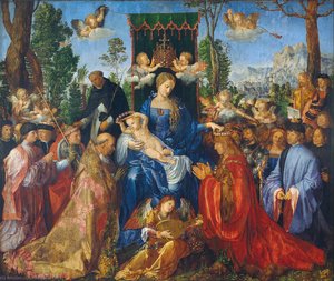 Feast Of The Rose Garlands — Albrecht Dürer, Northern Renaissance