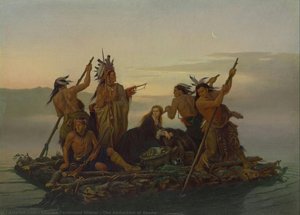 The Abduction Of Boone — Charles Ferdinand Wimar