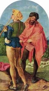 Drummers And Pipers — Albrecht Dürer, Renaissance German