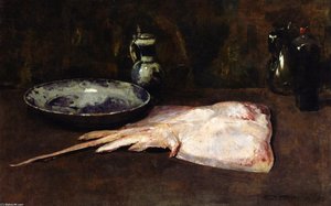 Still Life With Skate — Soren Emil Carlsen