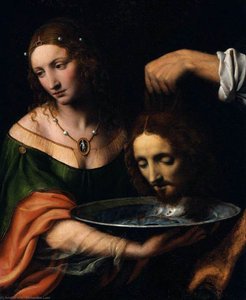 Salome With The Head Of St John The Baptist — Bernardino Luini, Renaissance Luminosity