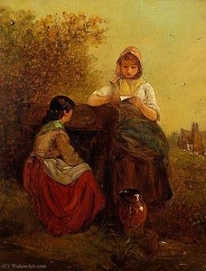 Reading The Letter — Edward Robert Smythe